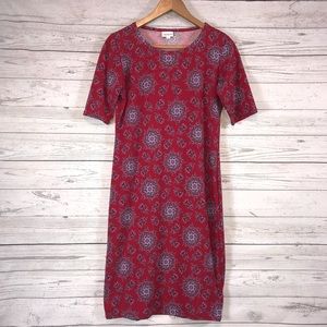 Lularoe abstract JULIA size medium dress